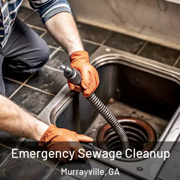 Emergency Sewage Cleanup Murrayville, GA