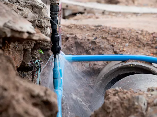 Burst Pipe Cleanup in Murrayville
