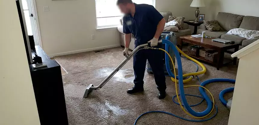 Flooded Basement Carpet Cleanup Murrayville