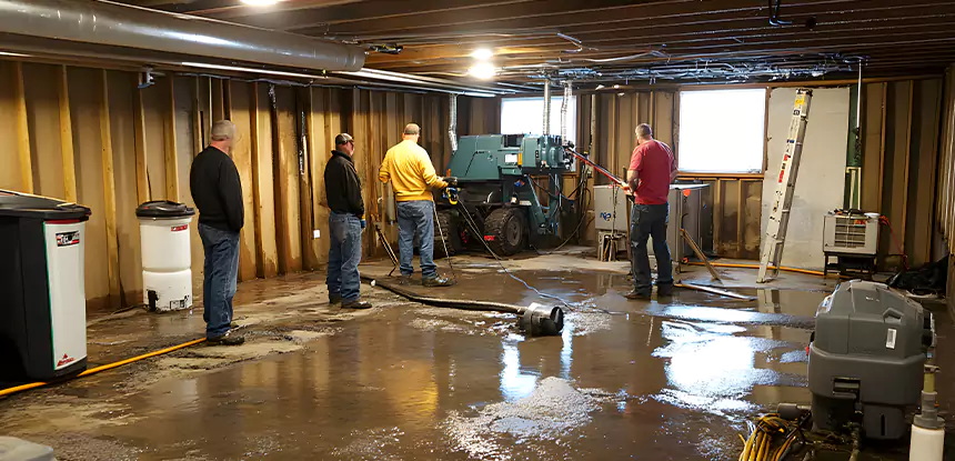 Commercial Water Damage Cleanup in Murrayville