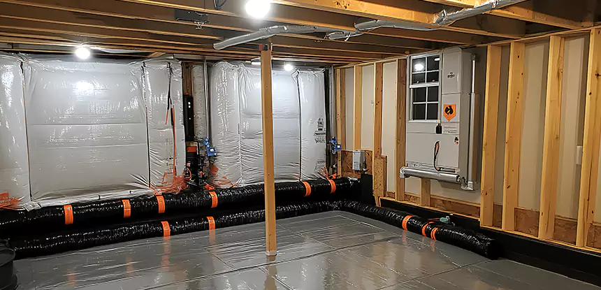 Crawl Space Humidity Control in Murrayville