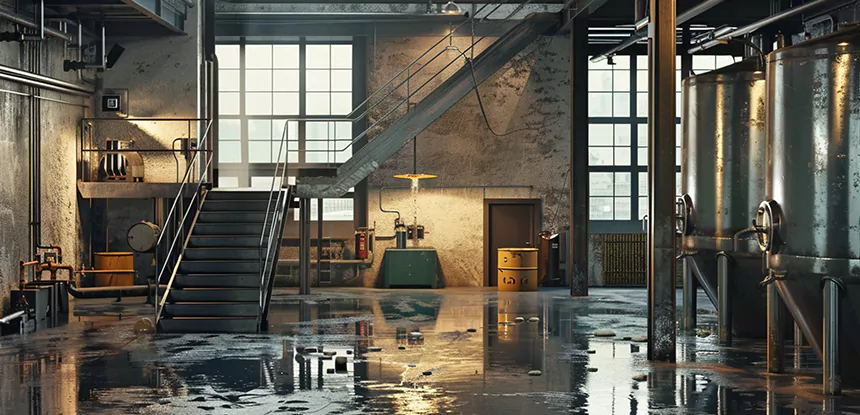 Emergency Industrial Cleanup in Murrayville