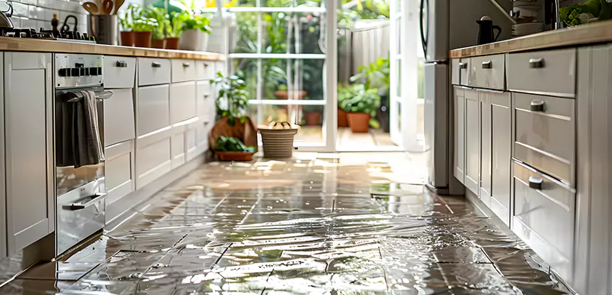 Kitchen Water Mitigation Services in Murrayville