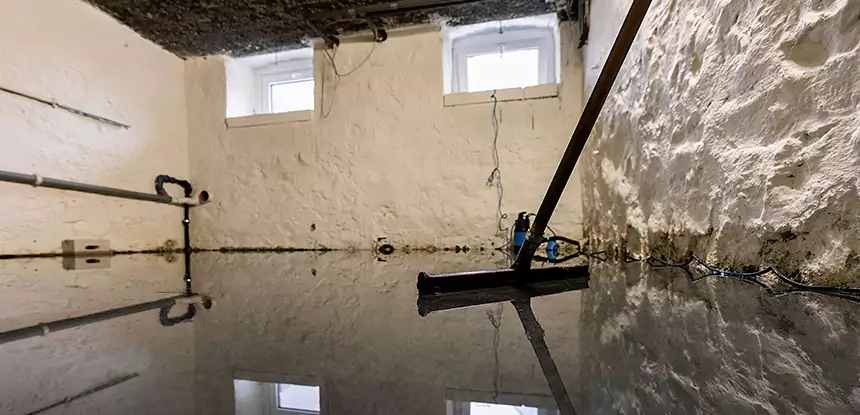 Basement Water Cleanup in Murrayville