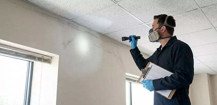 Ceiling Water Damage Inspection in Murrayville