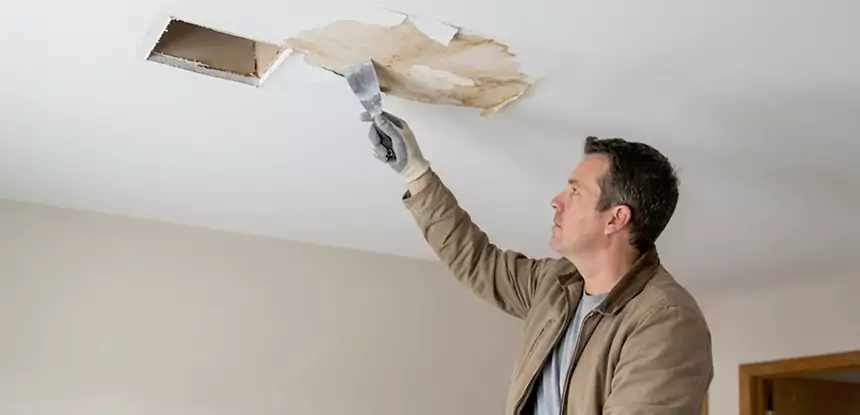 Dry Ceiling After Water Leak in Murrayville