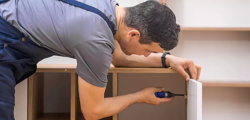 Water Damaged Cabinet Repair in Murrayville