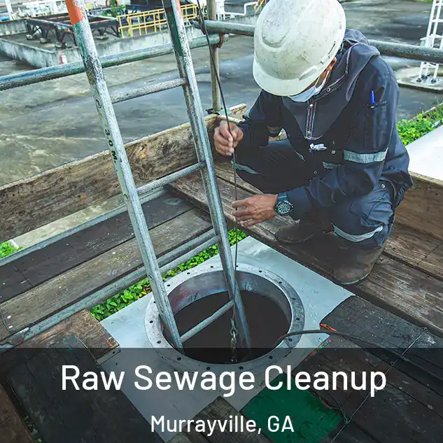  Raw Sewage Cleanup Murrayville, GA